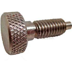 Knurled Retractable Plunger SS Body SS Nose 1x6lbs Pressure 5/16-18 Thread 5THS3
