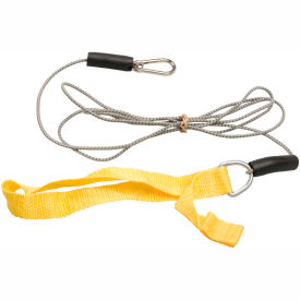 CanDo® Bungee Exercise Cord with Attachments 7' Cord Yellow 10-5801