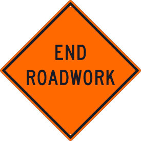 NMC TM191K Traffic Sign End Roadwork Sign 30