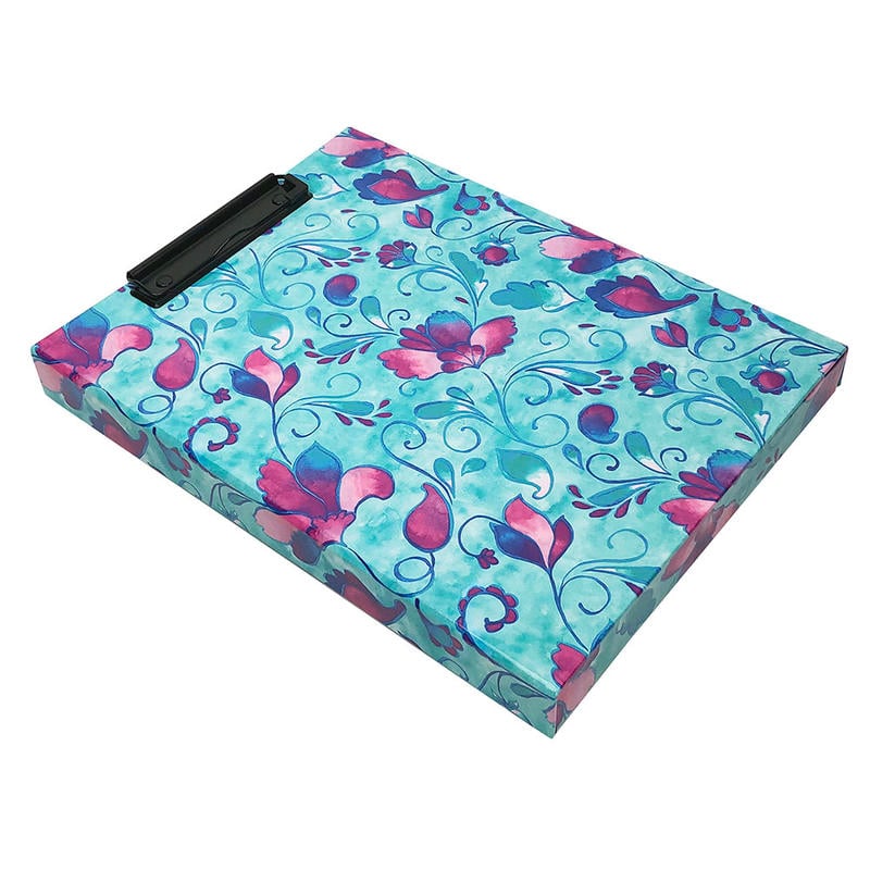 Snap-N-Store Storage Clipboard, 1-3/4in x 12-5/8in, Boho Flowers MPN:SNS02058