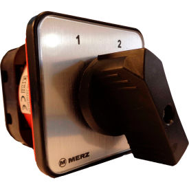 Springer Controls / MERZ Z451/4-AB Change-Over Switch No Zero Pos. 1-Pole 40A 4-hole front-mount Z451/4-AB