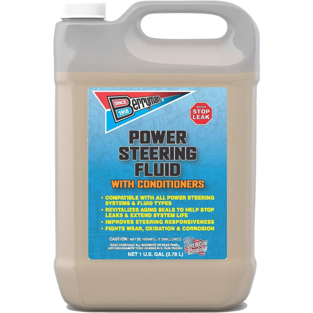 Power Steering Fluid, Type: Power Steering Conditioner & Leak Stop , Container Size: 1gal , Container Type: Plastic Bottle  MPN:2901