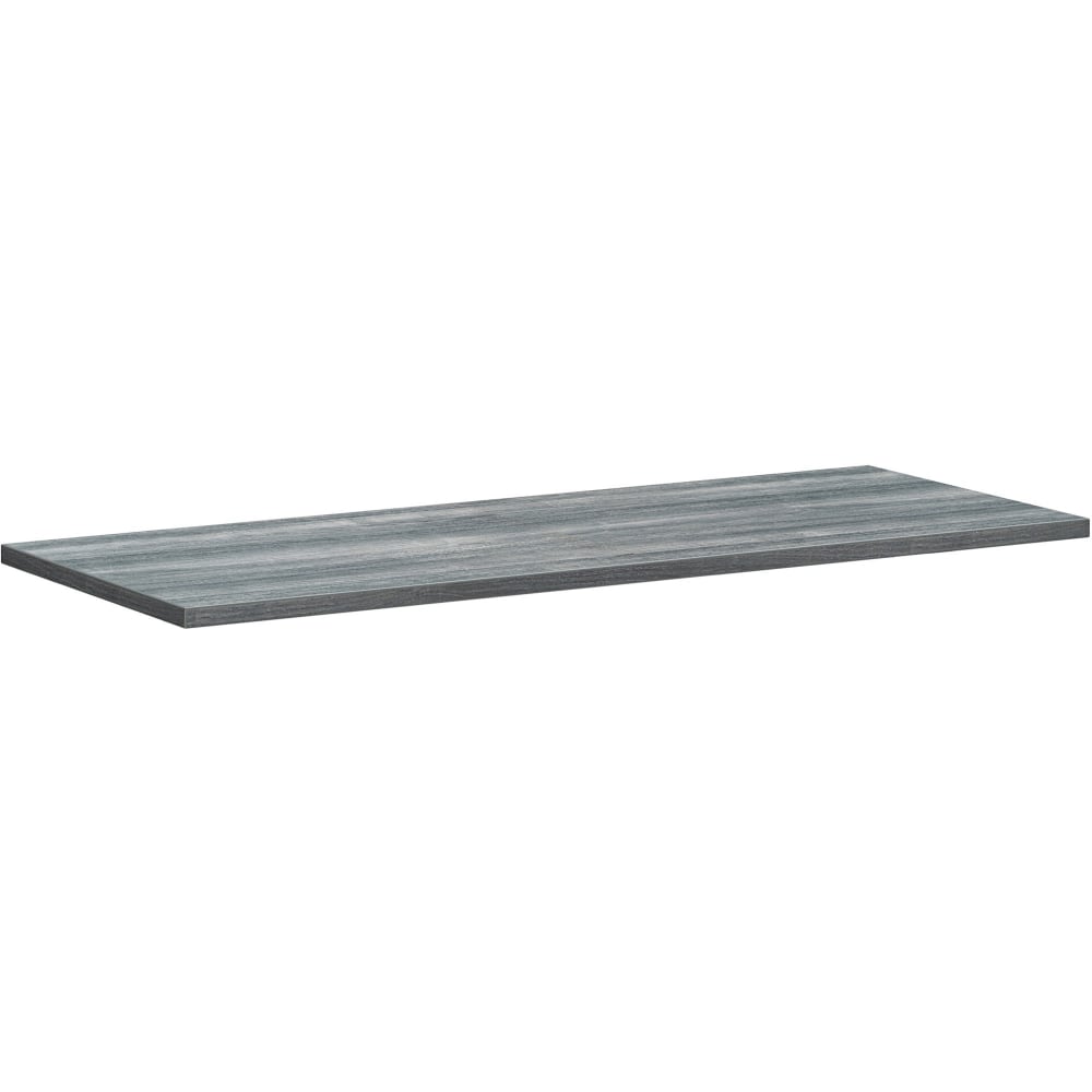 HON Motivate Tabletop - Rectangle - x 1.1in Thickness Top, 60in Width x 24in Depth - Sterling Ash Table Top - Durable - For Office - 1 Each MPN:MVRN2460GNLA