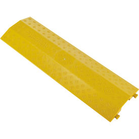 GoVets™ 1-Channel Drop Over Cable Protector 18000 lbs. Capacity Yellow 624670