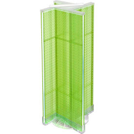 Global Approved 700444-GRE Pinwheel Pegboard Display W/RB 13.5