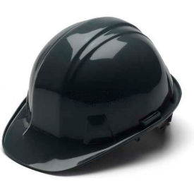 Black Cap Style 4 Point Ratchet Suspension Hard Hat HP14111 - Pkg Qty 16