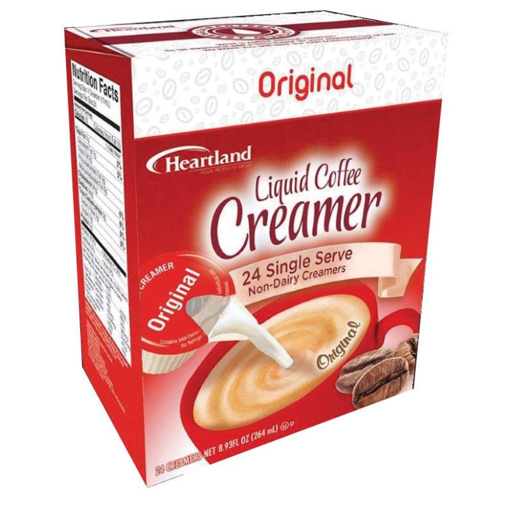 Heartland Creamers, 0.37 Oz, Original, Box Of 24 Creamers MPN:FLJ157C0EA