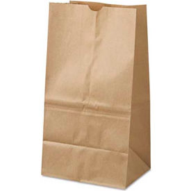 Duro Bag Paper Grocery Bags #25 Squat 8-1/4