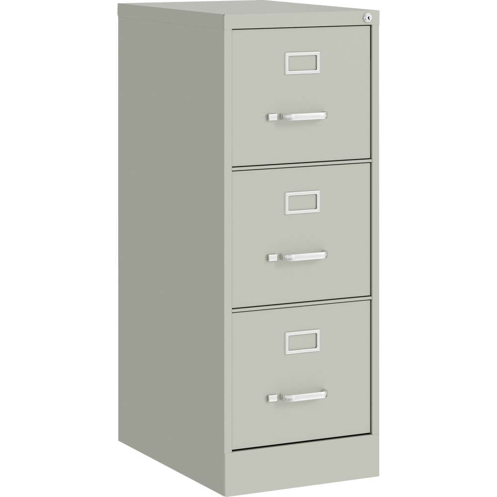 Lorell Fortress Series 22in Commercial-Grade Vertical File Cabinet - 15inx 22in Depth x 40.2in - 3x Drawer(s) - 42298 MPN:42298