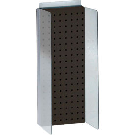 Global Approved 700359-BLK Pegboard Powerwing Display 8