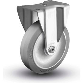 Colson® 2 Series Rigid Plate Caster 2.05208.441 - Rubber on Polyolefin 5