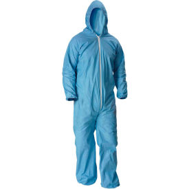 Lakeland Pyrolon® Plus 2 Disposable FR Coverall 2XL Hood Elastic Wrists/Ankles 25/Cas 7428B 7428B-5X