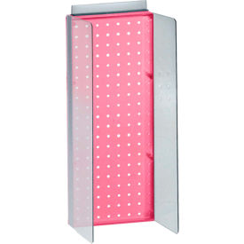 Global Approved 700359-PNK Pegboard Powerwing Display 8