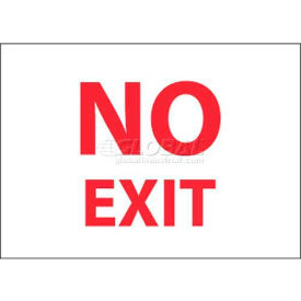 NMC M199P Fire Sign No Exit 7