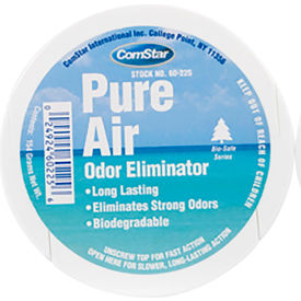 ComStar® 8 Oz. Gel Cup Pure Air Unscented Deodorizer Unwanted Odor Neutralizer 60-225 - Pkg Qty 12