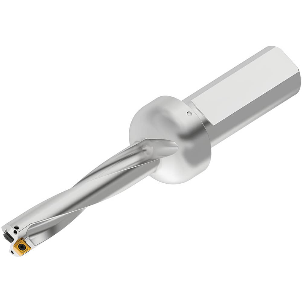 Indexable Insert Drills; Compatible Drill Style: DFPR ; Drill Diameter (Decimal Inch): 0.6875 ; Maximum Drill Diameter (Decimal Inch): 0.0280 ; Drill Diameter (Inch): 11/16 ; Maximum Drill Depth (Decimal Inch): 3.4402 ; Shank MPN:7034232
