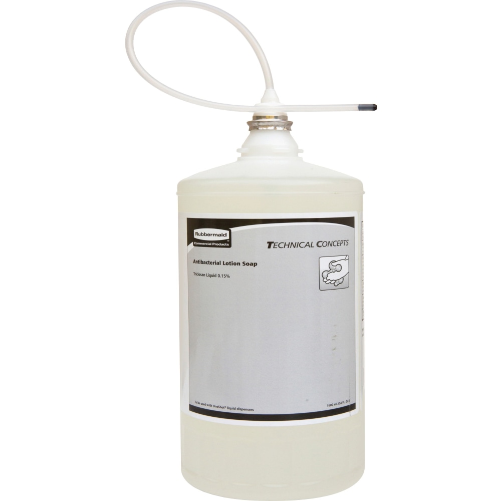 Rubbermaid Commercial Dispenser Antimicrobial Liquid Soap - Light Floral Scent - 1.69 quart - Kill Germs, Bacteria Remover - 2018581 MPN:2018581