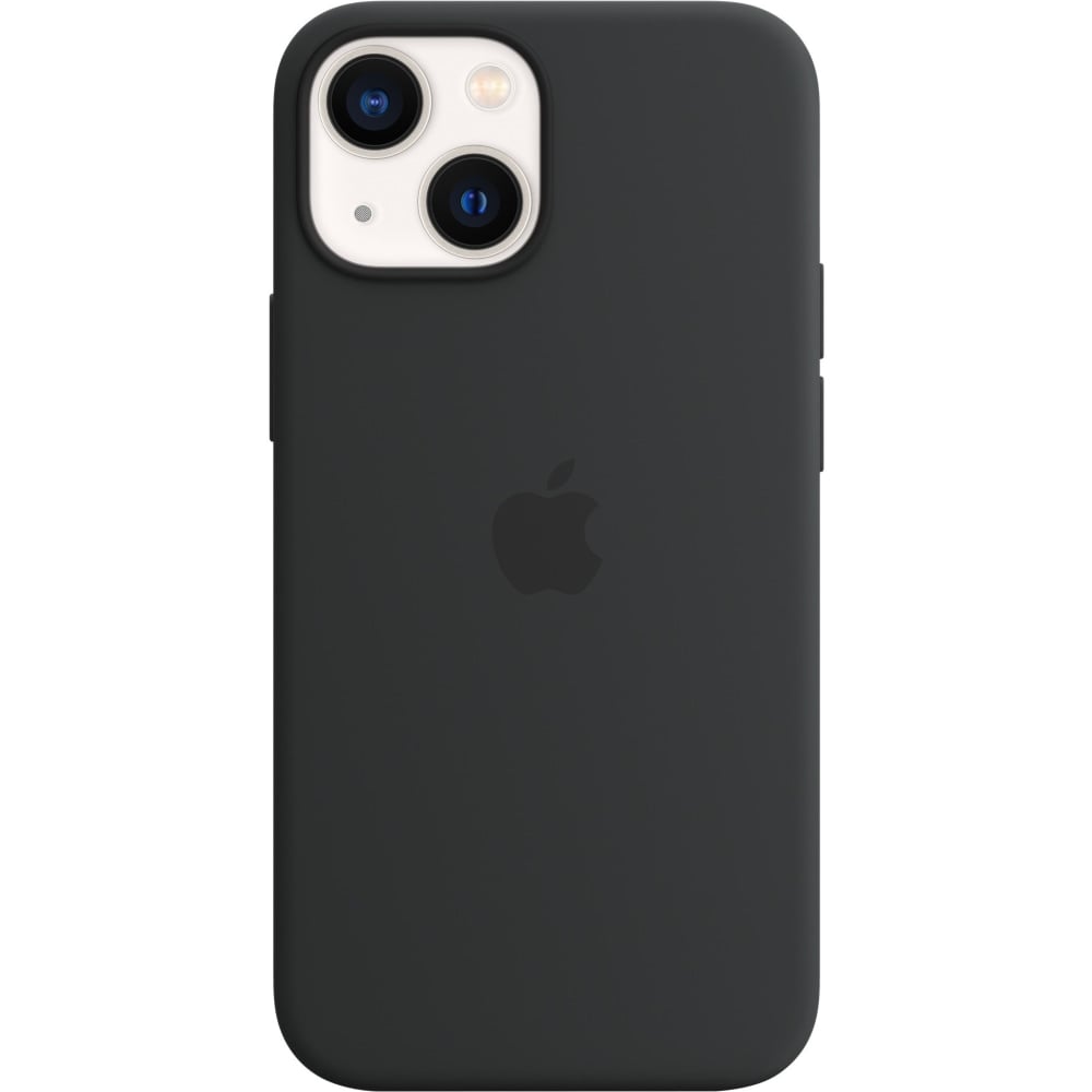 Apple - Back cover for cell phone - with MagSafe - silicone - midnight - for iPhone 13 mini (Min Order Qty 2) MPN:MM223ZM/A