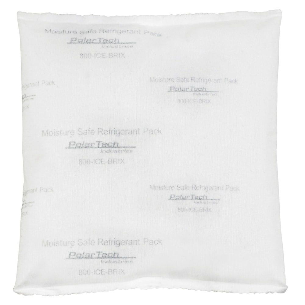 Tech Pack Moisture Safe Film Pouches, 6 1/4inH x 6inW x 1inD, White, Case Of 36 MPN:IBMS16
