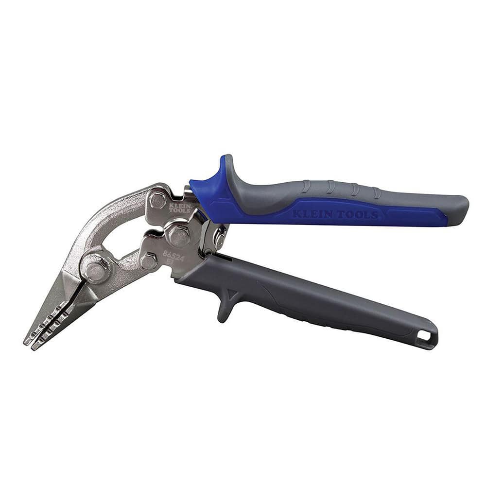 Seamers & Crimpers For HVAC, Jaw Depth: 3.5000 , Jaw Width: 3in , Notch Increments: 0.25 , Material: Steel , Offset: Yes , Handle Color: Blue MPN:86524