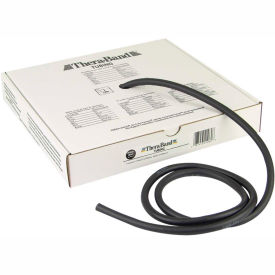 Thera-Band™ Latex Exercise Tubing Black 25' Roll/Box 10-1315