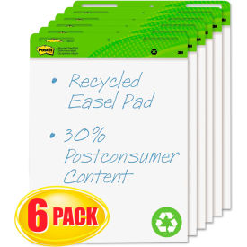 Post-it® Vertical-Orientation Self-Stick Easel Pad 25 x 30 White 30 Sheets 6/CT 559RPVAD6
