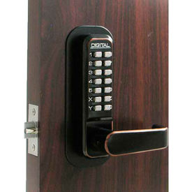 Lockey Digital Door Lock 2835 Lever Handle Oil Rubbed Bronze 2835OIL