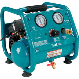 Makita® AC001 Portable Electric Air Compressor 0.17 HP 1 Gallon Hot Dog 0.45 CFM AC001
