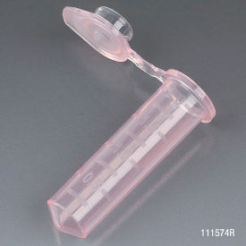 Microcentrifuge Tube 2.0mL Polypropylene Red Stand-Up Zipbag MG 500/Pack 111574R