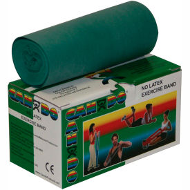 CanDo® Latex-Free Exercise Band Green 6 Yard Roll 1 Roll/Box 10-5613