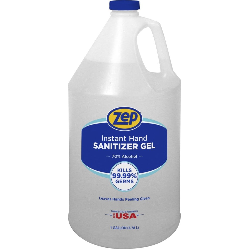 Zep Hand Sanitizer Gel, Clean Scent, 1 Gallon MPN:355824
