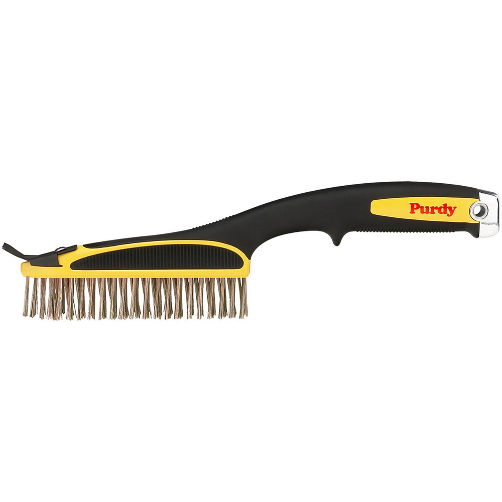 Surface Preparation Brushes; Type: Wire Brush ; Brush Type: Wire Brush ; Bristle Material: Stainless Steel ; Bristle Width: 2in ; Bristle Length: 4in ; Bristle Firmness: Hard MPN:140910200
