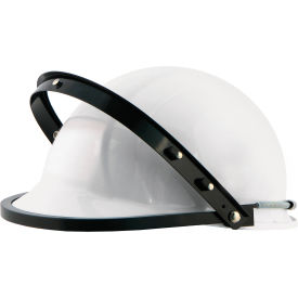 ERB® E20 Aluminum/ABS Face Shield Carrier For Americana® & Liberty Caps Black Pack of 48 WEL15185BK - Pkg Qty 48