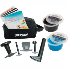 Puttycise® TheraPutty® Economy Set 5 Tools 2 x 1 lb. Putties Hard (Blue and Black) 10-2852