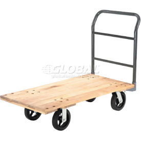 GoVets™ Hardwood Deck Platform Truck 48 x 24 2400 Lb. Capacity 8