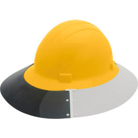 ERB® AS4E3 Sun Shield For Americana® Full Brim Hat White/Smoke WEL17925WHS - Pkg Qty 50