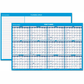 AT-A-GLANCE Horizontal Reversible/Erasable Wall Planner 36 x 24 12-Month (Jan to Dec) 2026 PM20028