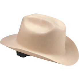 Jackson Safety Western Outlaw Safety Hard Hat 4-Point Ratchet Suspension HDPE Tan 19502******
