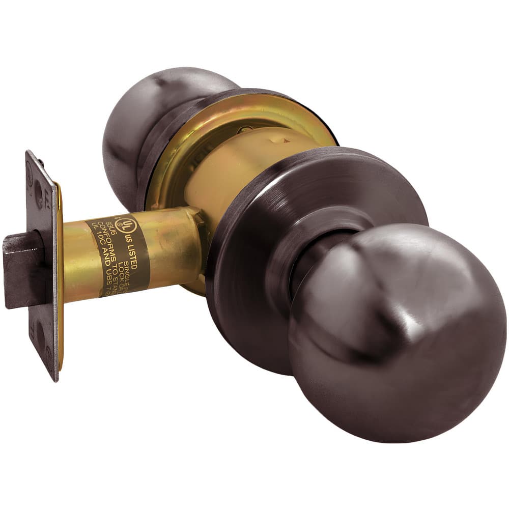 Knob Locksets, Type: Privacy , Key Type: Keyed Different , Material: Metal , Finish/Coating: Oil-Rubbed Bronze , Compatible Door Thickness: 1-3/8