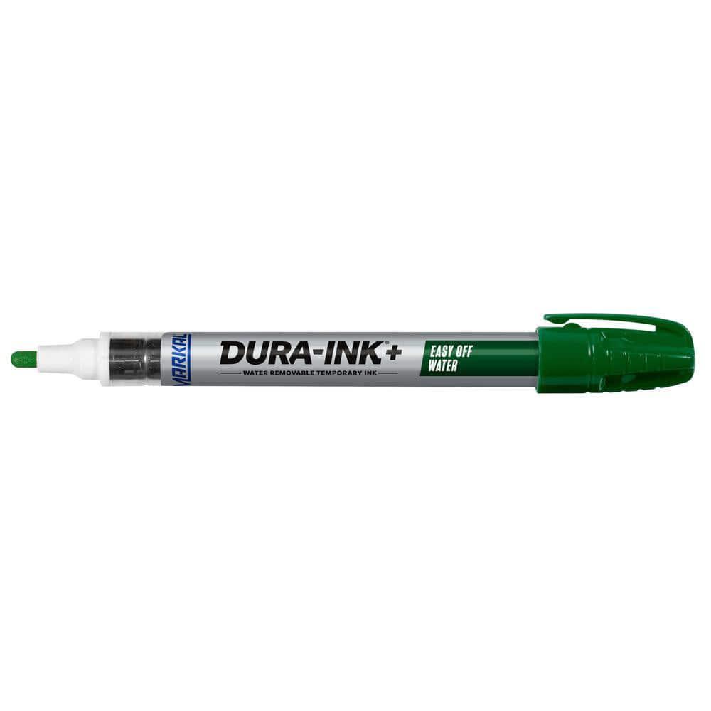 Temporary ink marker that easily removes with water from non-porous surfaces. MPN:96316