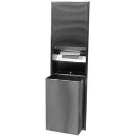 Bobrick® ClassicSeries™ Reces. Convert. Fold Towel Dispenser/Recept 18 - B3947 B3947