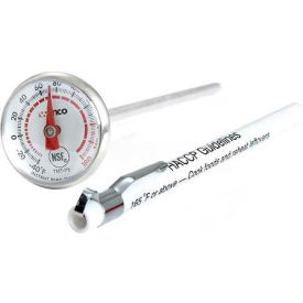 Winco TMT-P2 Dial Pocket Test Thermometer -40-180F TMT-P2 - Pkg Qty 12