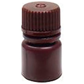 United Scientific™ Reagent Bottle Narrow Mouth HDPE 8ml Capacity Amber Pack of 72 33422