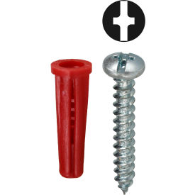 L.H.Dottie® Conical Anchor Kit w/ Combo Pan Head Screw #6 201 Pieces RD2