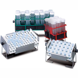 Thermo Scientific Full-Size Test Tube Rack Clamp For 1.5mL Microcentrifuge Tubes 8x12 Array Blue 30190