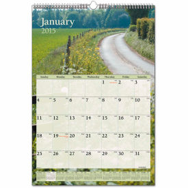 AT-A-GLANCE Scenic Monthly Wall Calendar Landscape Photography 15.5x22.75 12-Mon (Jan-Dec) 2026 DMW20128