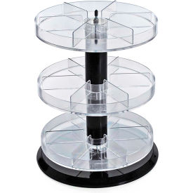 Global Approved 226030 3-Tier Revolving Counter Display 13.5