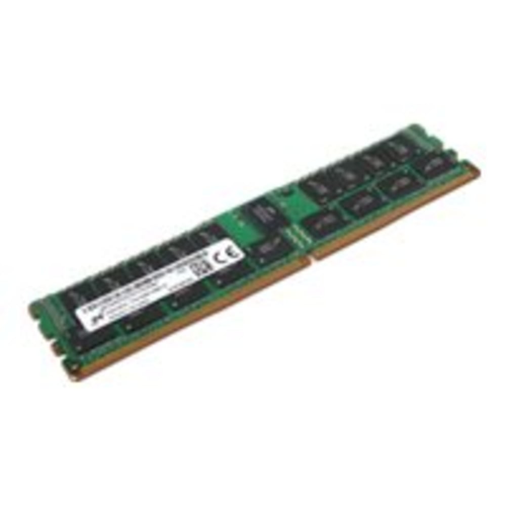 Lenovo - DDR4 - module - 64 GB - DIMM 288-pin - 3200 MHz / PC4-25600 - 1.2 V - registered - ECC - green - for ThinkStation P620 30E0, 30E1 MPN:4X71B67862