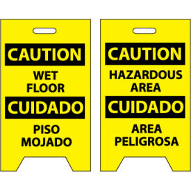 Floor Sign - Caution Wet Floor Cuidado Piso Mojado FS26