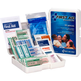 First Aid Only Personal First Aid Kit Plastic Case 52 Piece FAO-122
